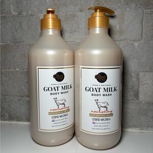 Goat milk body wash